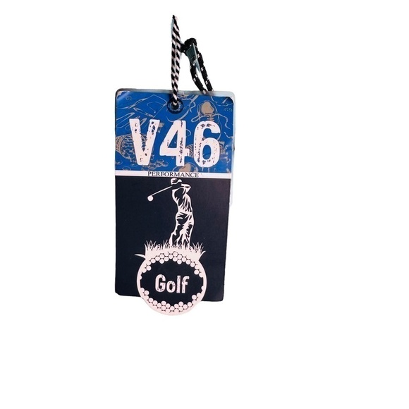 V46 Vintage 1946 Men’s Porcelain Blue Golf Shorts Size 32 - Picture 7 of 8